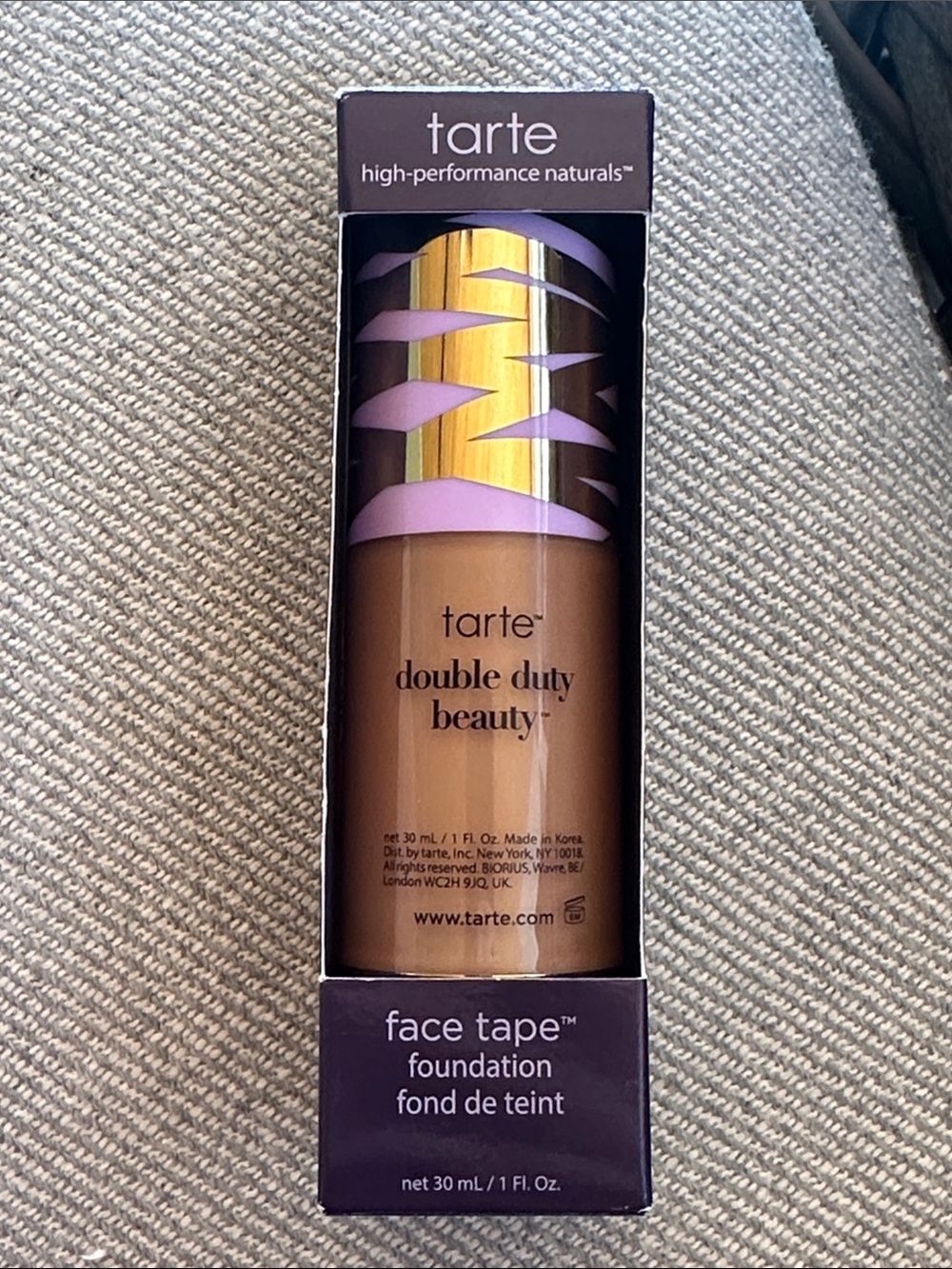 Tarte Face Tape Foundation —medium-tan neutral 38N